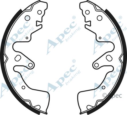 APEC BRAKING Bremžu loku komplekts SHU765